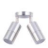 CLA Lighting GU10 Exterior Wall Pillar 2-Light Adjustable Spot Light (316 Stainless Steel) IP65