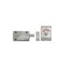 Miles Nelson Satin Chrome Toilet Indicator Bolt Lock