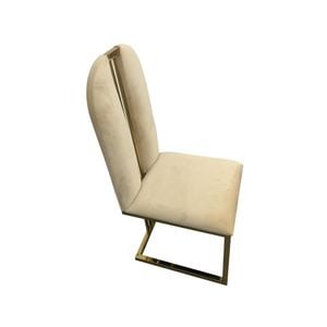 2X Dining Chair Beige Colour