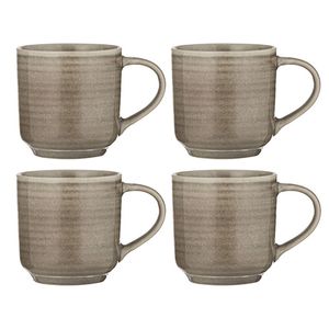 Ladelle Melange Set of 4 Mugs - Latte