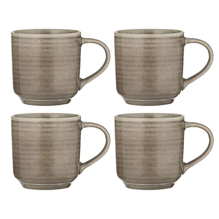Ladelle Melange Set of 4 Mugs - Latte
