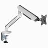 Desky Single Led Monitor Arm - White