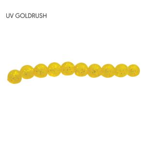 Black Magic 5.0mm Soft Eggs Trout Fishing Lure UV Gold Rush
