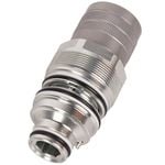 Hydraulic Female Flat Quick Coupler Replacement for Bobcat Skid Steer 6680018
