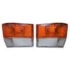 Pair Front Corner Indicators Lights Fit For Toyota Hiace Van RZH/LH 1989-2005 With Bulb