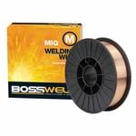 Bossweld 0.9mm 5.0kg Mild Steel S6 MIG Wire