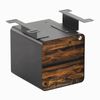 Desky Minimal Under Desk Cabinet Space Grey Frame