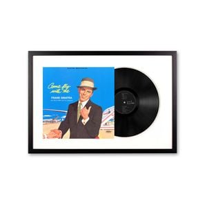 Framed Frank Sinatra - Come Fly With Me - Vinyl Album Art