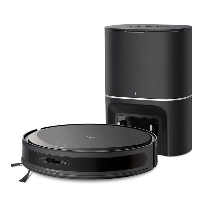 Tapo MagSlim LiDAR Navigation Robot Vacuum and Mop with Auto-Empty Dock