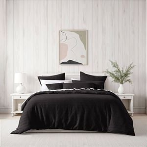 Bianca Kahlani Single Polyester Quilt Cover Set - Chocolate