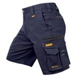 DeWALT Size 38 Navy Bennington PROStretch Shorts