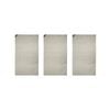 3PK Bambury Matrix Workout Microfibre Gym Towel Small Stone 40 x 70cm