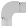 Deta 32mm Grey Conduit Fittings Inspection Elbow