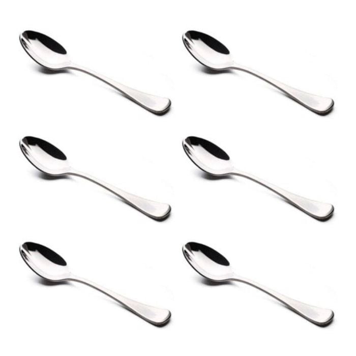 6x Maxwell & Williams Cosmopolitan Stainless Steel Teaspoon Tea/coffee/soda