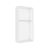 Lugna 1536 x 750 x 280mm White Cabinet Shell