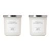 2PK French Connection Winter Vanilla 1 Wick 30hr Small Candle 158g