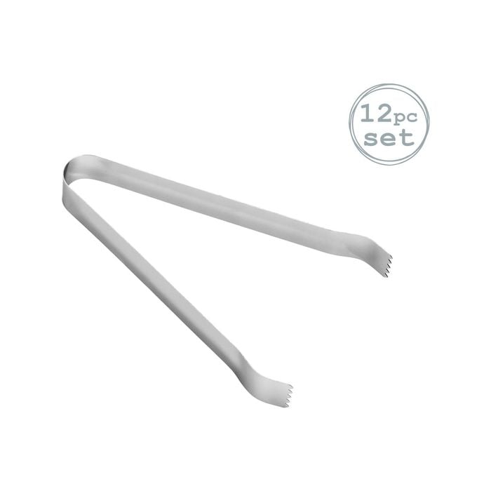 Stainless Steel Ice / Sweet Tong - 16cm - Pack of 12