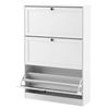 Levede Shoe Cabinet 3 Flip Drawers Adjustable Shelf Shoe Organiser Storage Rack