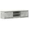 vidaXL TV Cabinet Concrete Grey Engineered Wood TV Stand Unit HiFi Cabinet