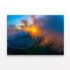 Sunset with Mountain in Thailand  Print 100% Australian Made 150 x 100cm  (Stretched)
