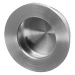 Delf Trade 30mm Satin Chrome Round Finger Edge Pull