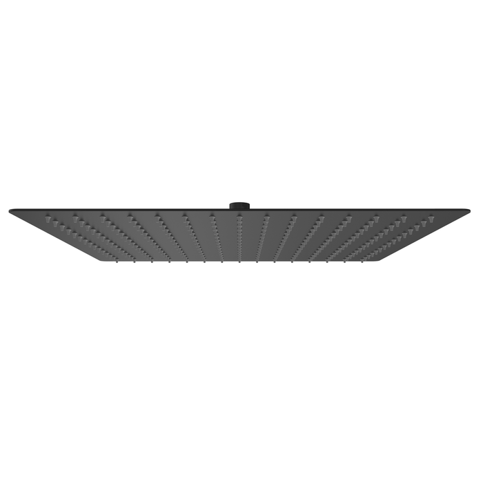 Mondella 400mm Black Matte Rococo Square Shower Head