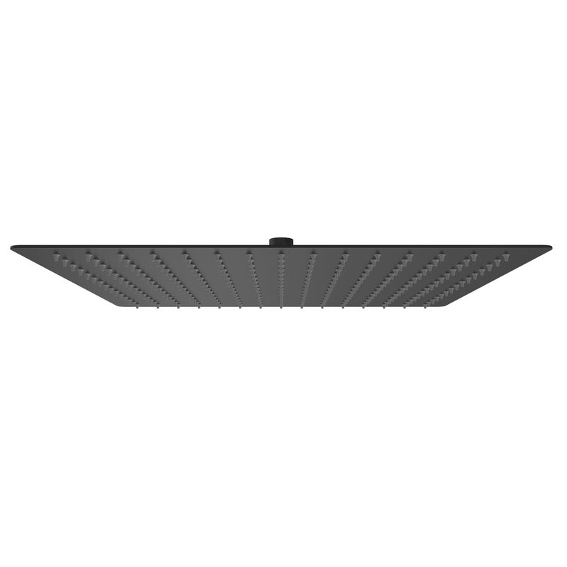 Mondella 400mm Black Matte Rococo Square Shower Head