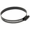 Deks 78-102mm Black Marine Grade 316 Stainless Steel Hose Clamp