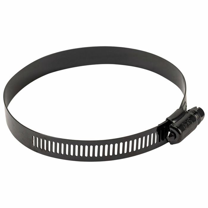 Deks 78-102mm Black Marine Grade 316 Stainless Steel Hose Clamp