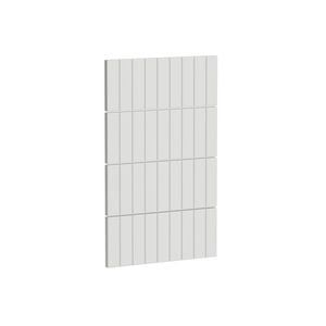 Kaboodle 450mm Sesame Salt V-Groove 4 Drawer Panels