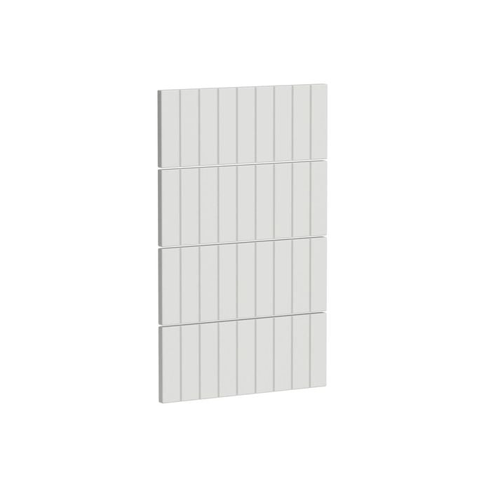 Kaboodle 450mm Sesame Salt V-Groove 4 Drawer Panels