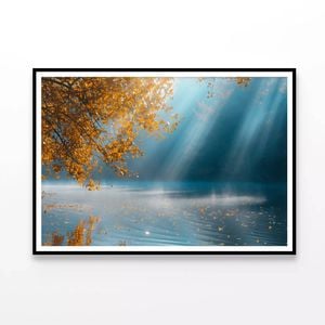 A Sunny and Foggy Morning  Print 100% Australian Made 90x60cm  (Poster)