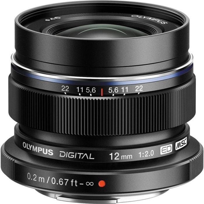 Olympus 12mm f/2.0 Lens - Black