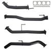 Ignite Exhausts Turbo Back For Nissan D23 Navara Series 5 Np300 3" With Straight Pipe Only 409 Stainless Steel