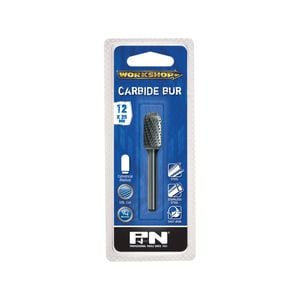 P&N 12 x 25mm Cylindrical Radius Carbide Bur