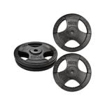 100kg Cast Iron Weight Plate - 26.5mm Dia Hole for 25mm Dia Barbell