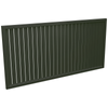 ProtectorAl 1001 - 2000 x 300 - 1000mm Woodland Grey Vertical 9mm Gap Aluminium Welded Slat Panel