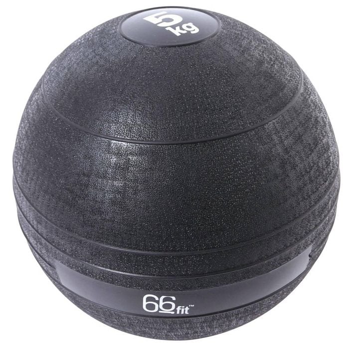 No-Bounce Slam Ball - Strength Training Sand-Filled Dead Ball, Ideal for Home Workouts & Boxing - 10KG