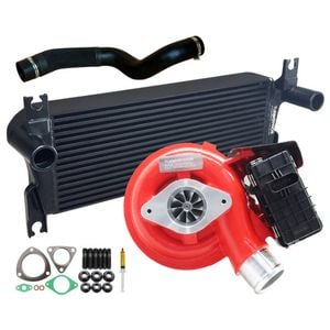 GEN1 High Flow Turbo Charger With 106mm Intercooler & Hoses For Mazda BT-50 3.2L 2015 Onwards