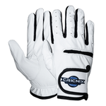 Cricnix Classic Tapeball Cricket Batting Gloves (Large) - Assorted Colours (White or Black)