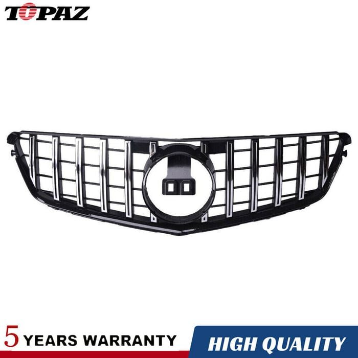 Front Electroplating Grille Kit for 07-14 Mercedes W204 S204 C180 C63 C200 C250