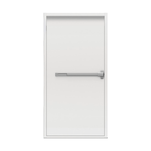 Lathams 2040 x 920 x 45 mm - RHO - Surfmist White Fire Exit Door and Frame