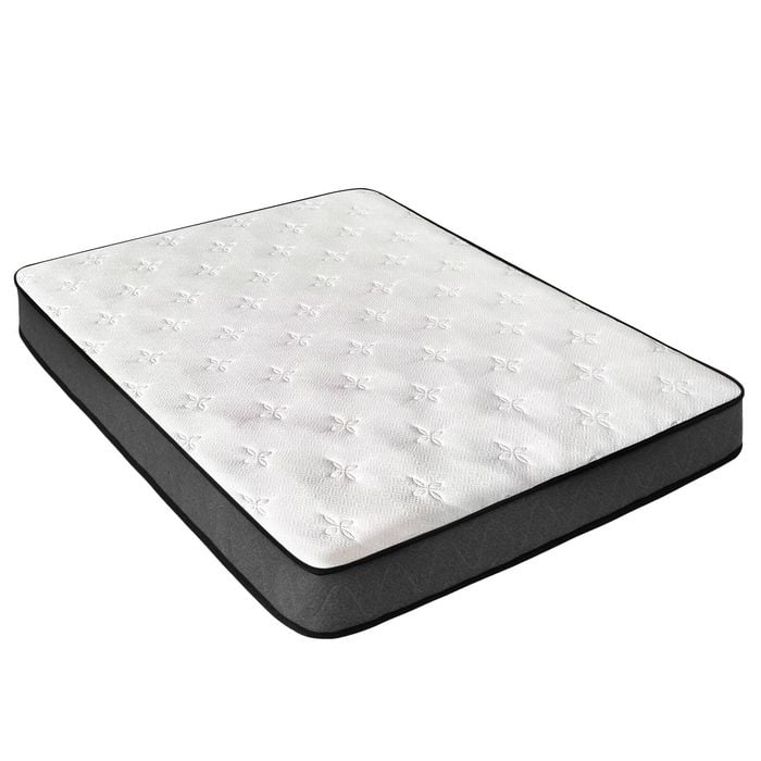 Ufurniture Single Mattress Soft Quilted Pillow Top Springs Memory Foam Bed Medium Firm 22CM