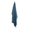 J Elliot Home Zen Luxury Fringe Throw 130 x 160cm Steel Blue