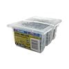 Zenith 8 - 10 x 30mm Galvanised Square Drive Countersunk Ribbed Head Timber Screws - 500 Pack