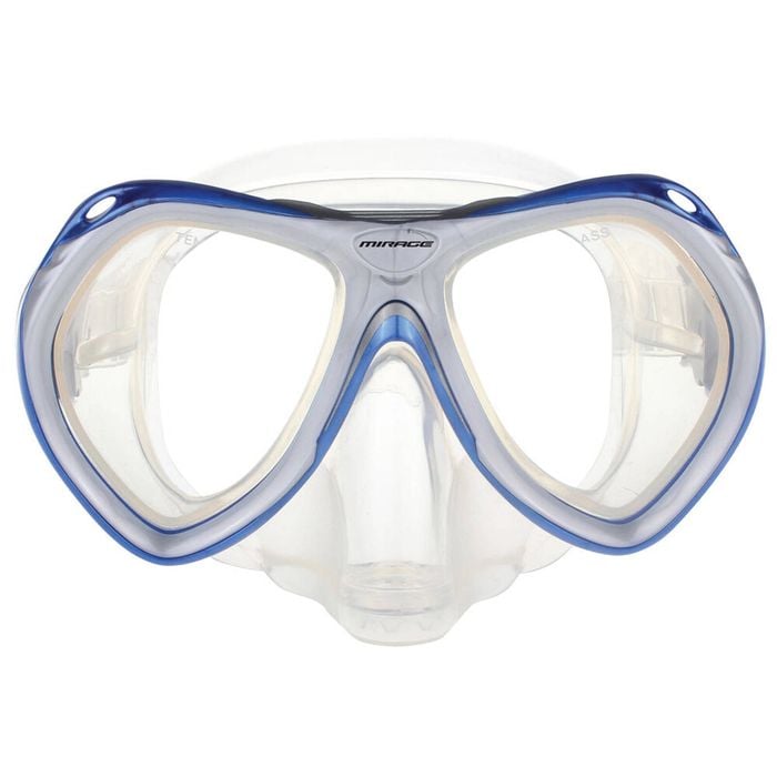 Mirage Unisex Crystal Snorkelling/Swimming Eye Mask Junior Blue