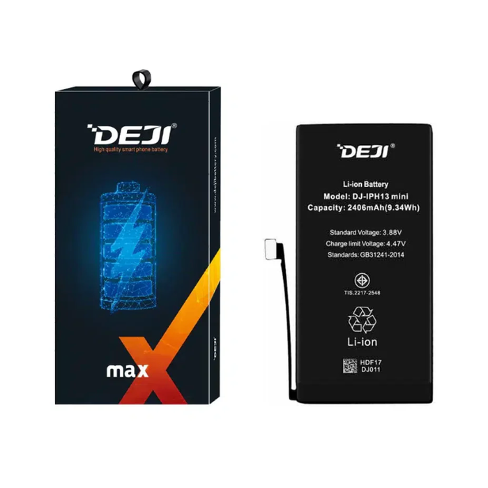Deji Replacement Battery For Apple Iphone 13 Mini - 2406mah