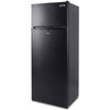 GECKO 228L Portable Upright Fridge / Freezer 12V/24V for Caravan, Off Grid, Motorhome, Black