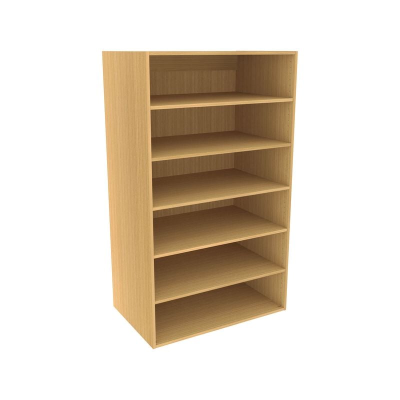 Lugna 1536 x 900 x 580mm Sand 5 Shelf Storage Cabinet