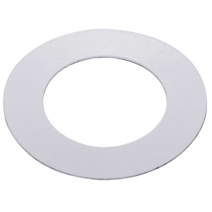 Kinetic 40mm Hole DWV White Round Self Adhesive Cover Plate